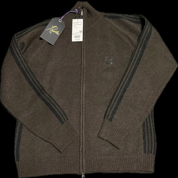 빔즈x니들스 모헤어 트랙자켓 브라운 L