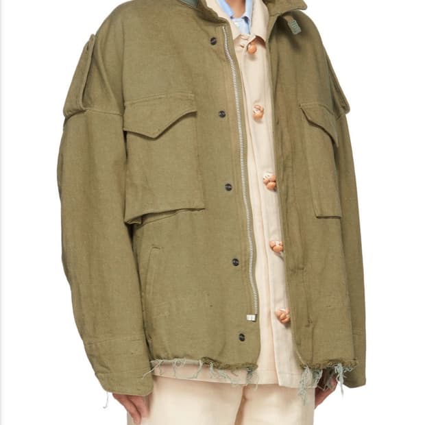 더블렛 실크 트윌 밀리터리 블루종