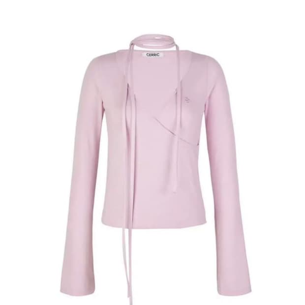 세릭 브이넥 탑