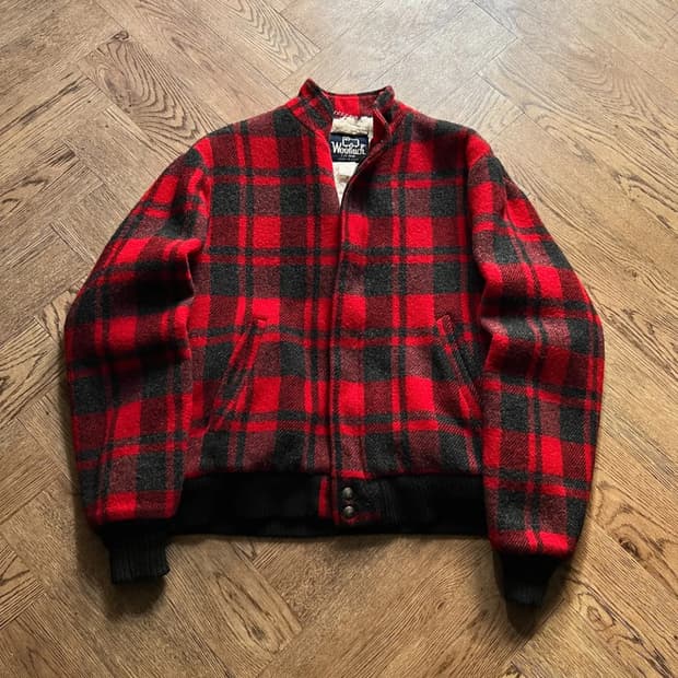 [M]80's 울리치 Made in USA 매키노 울 해링턴 자켓