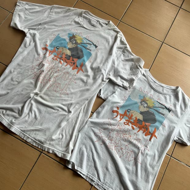 00‘s Naruto Tee 2pcs