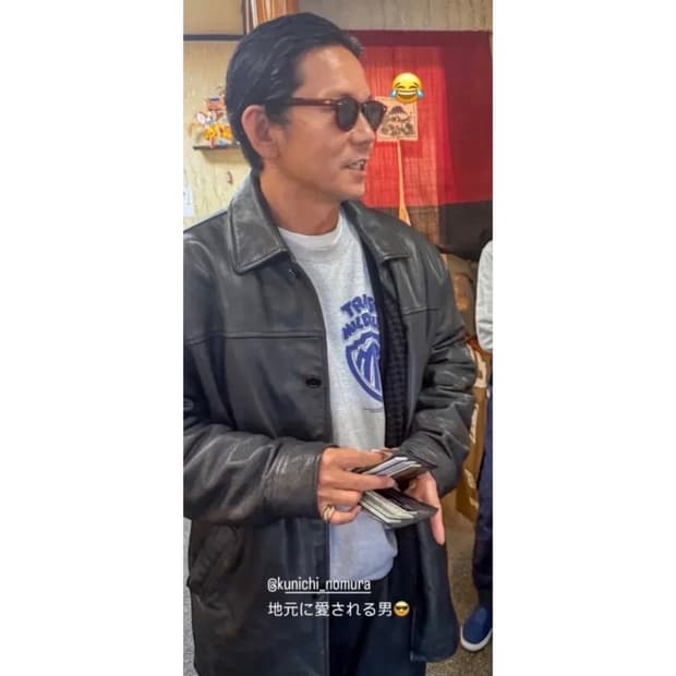 Gap 레더 카코트 다크 브라운 Msize