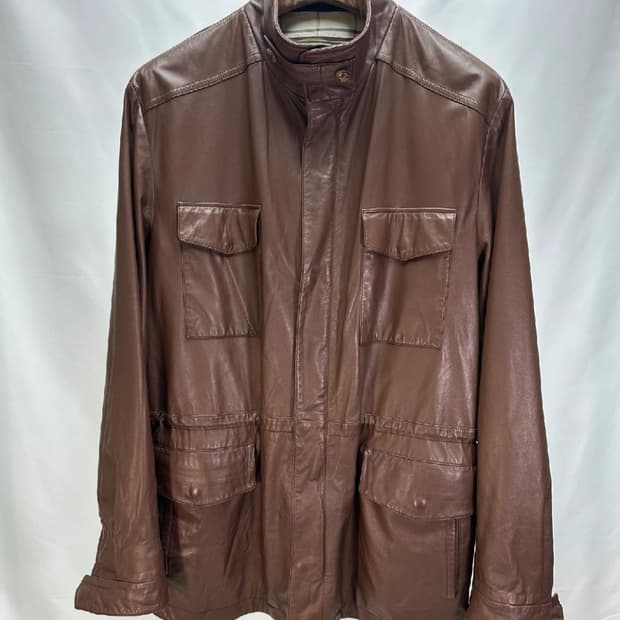 [정품인증서 포함] 로로피아나 트래블러 램스킨 자켓 56(110) 판매