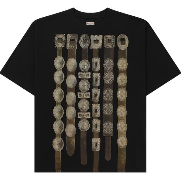 캐피탈 20 크루 티셔츠 블랙