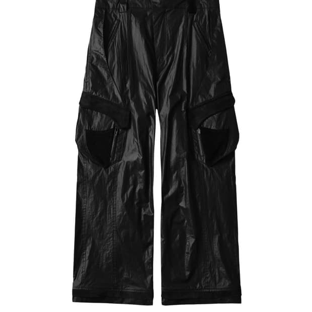 xlim ep.7 04 trousers (glossy black)