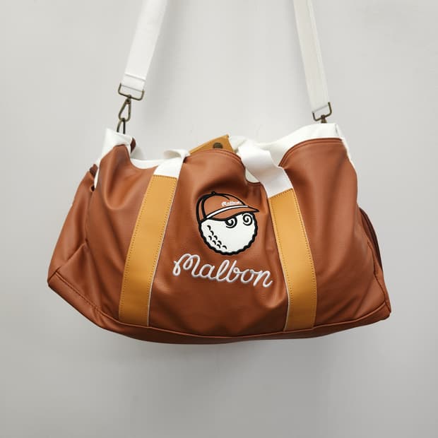 말본 골프 보스턴백 브라운