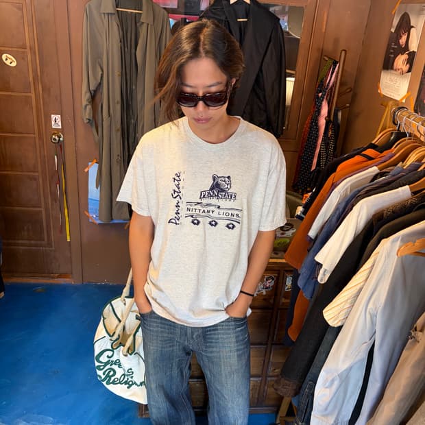 90S LEE MADE IN USA 펜실베니아 자수 티셔츠