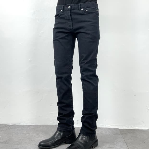 Dior Homme 22SS Black Stretch Slim 17 De