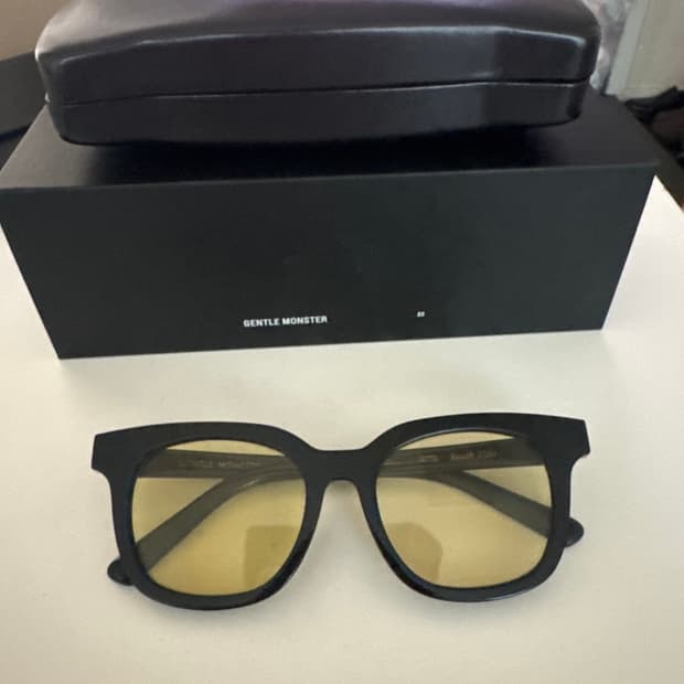 젠틀몬스터 southside/블랙/ 옐로우 틴트