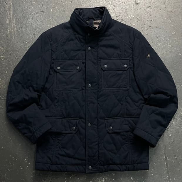 95 헨리코튼 퀼팅 점퍼 