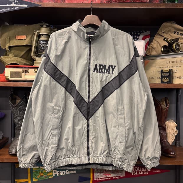 오리지널 밀리터리 U.S. ARMY IPFU 오버 트레이닝 자켓 N364