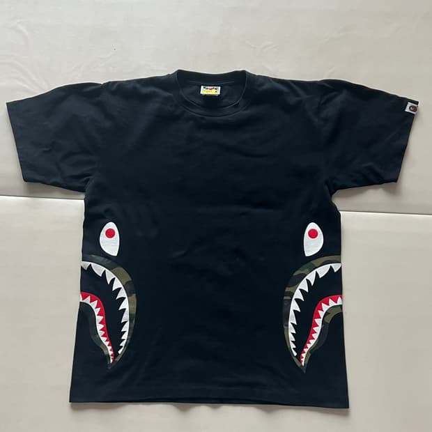베이프 BAPE 티셔츠 블랙 M