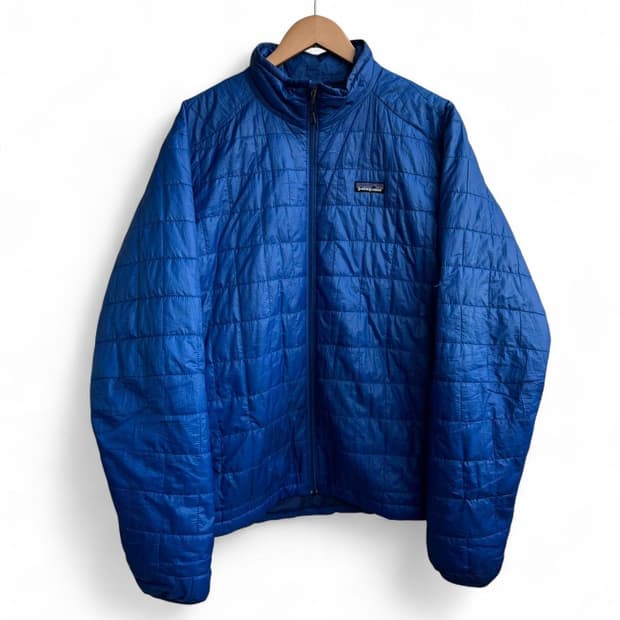 파타고니아 나노 퍼프 경량패딩 블루