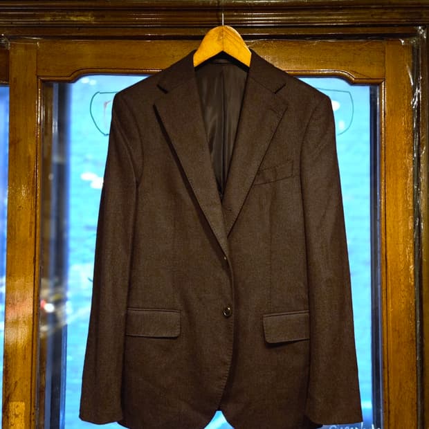 맨온더분 바르베라 플란넬자켓 