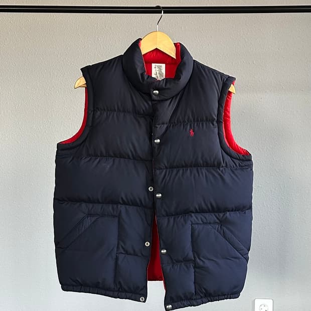 [L]폴로 랄프로렌 리버시블 다운 베스트 패딩 조끼