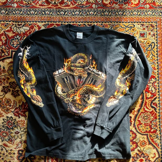 TASTE MY VENOM Bike tee -XL