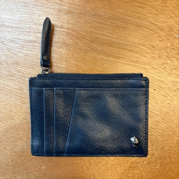Yoshida Porter Navy Leather Wallet