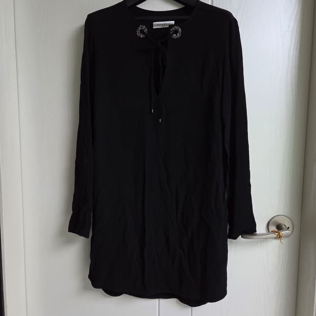 산드로 블랙 원피스