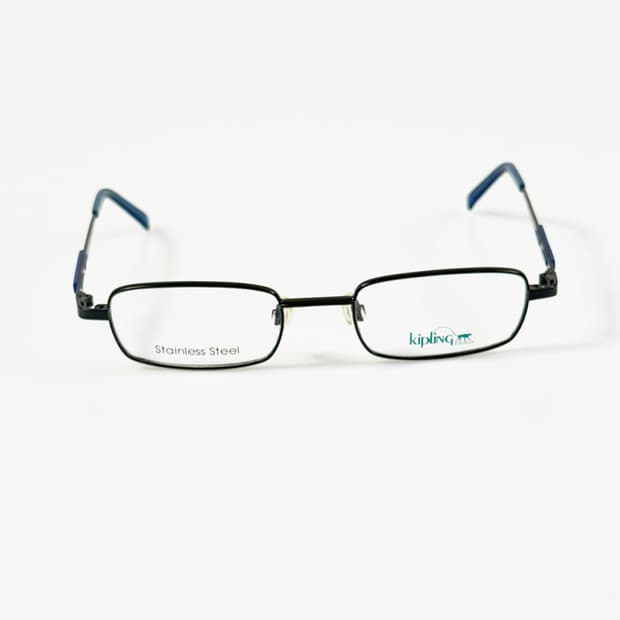 90s KIPLING 블랙 슬림 스퀘어 프레임 빈티지 안경