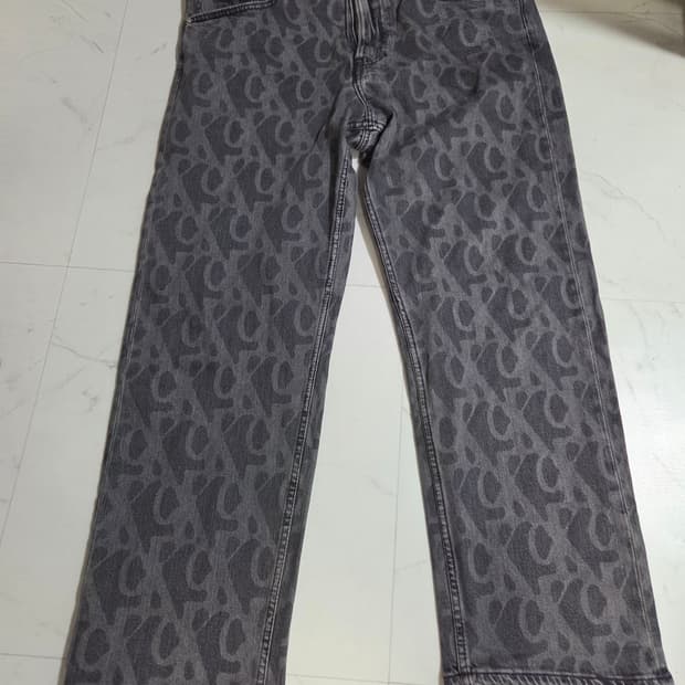 캘빈 클라인 프린팅 로고 팬츠