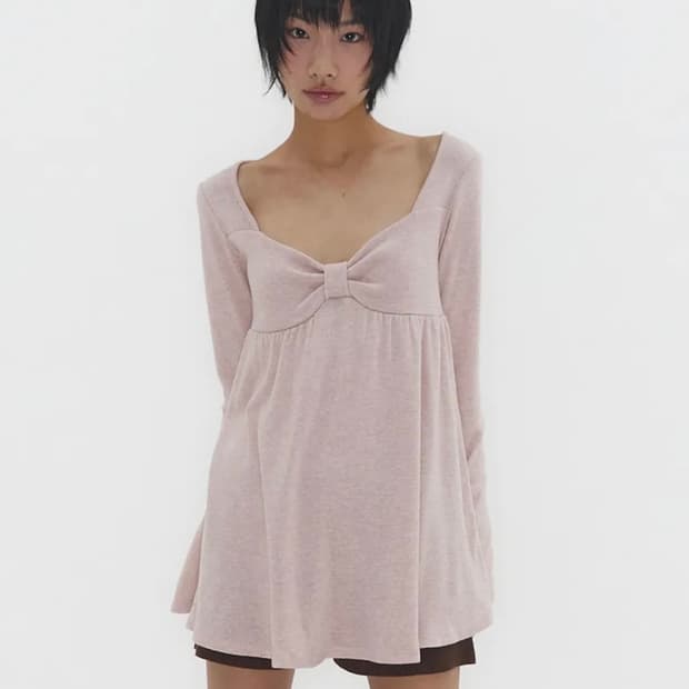 익스파이어드걸 Bambi Soft Top Pink