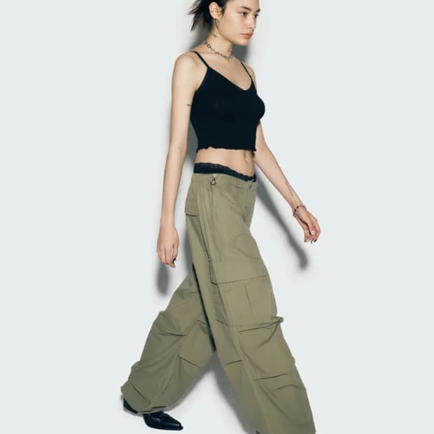 에즈이프 캘리 PARACHUTE CARGO PANTS 카고팬츠 