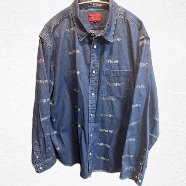 Supreme denim shirt