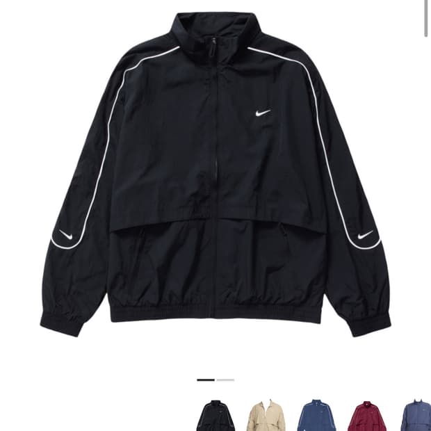 나이키 NSW 솔로 스우시 우븐 트랙 자켓