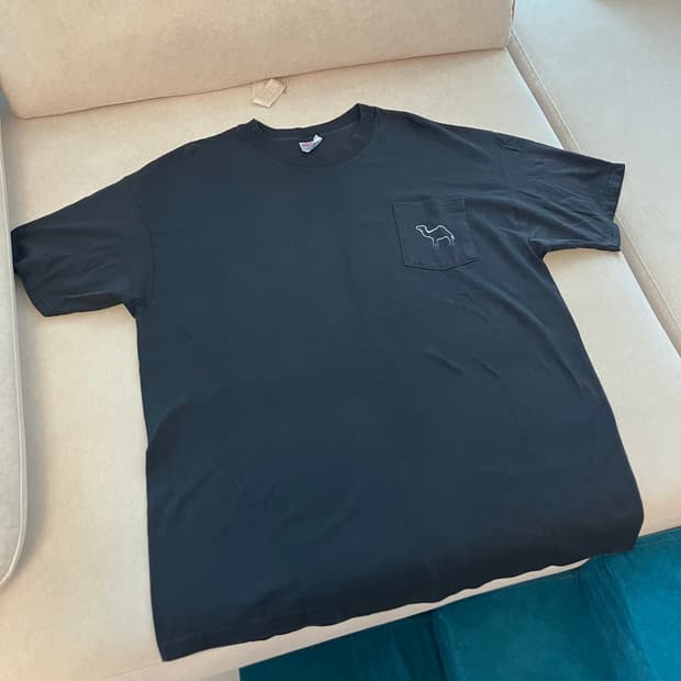 Camel pocket T shirts