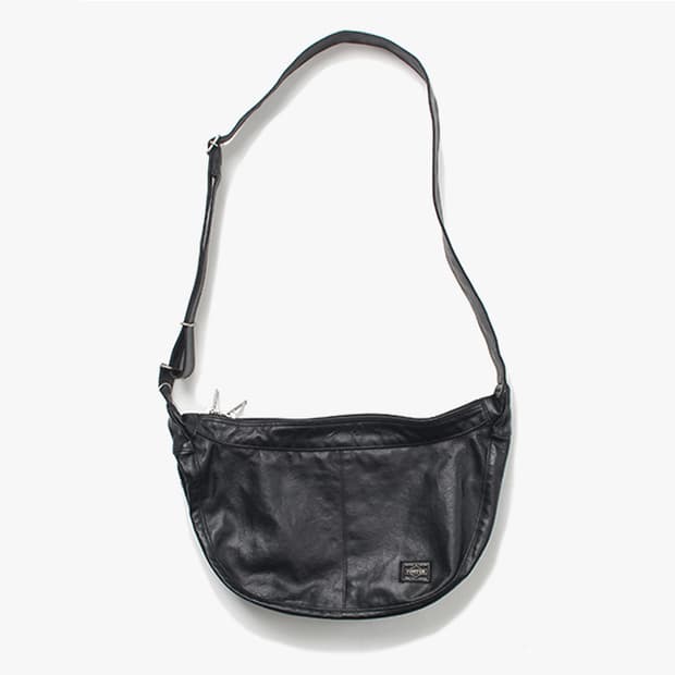 PORTER "Black Shoulder Bag"