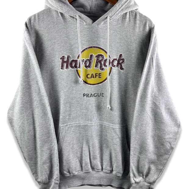 하드락카페 프라하 프린팅 후디 2850