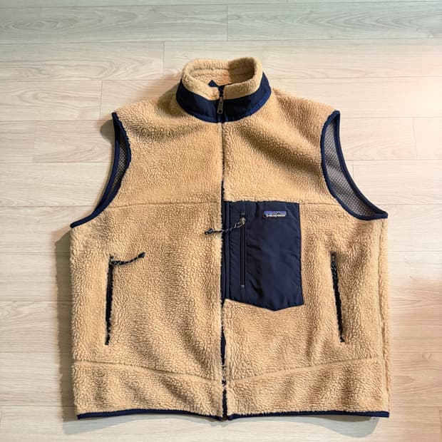 파타고니아 빈티지 딥파일 베스트 XL
