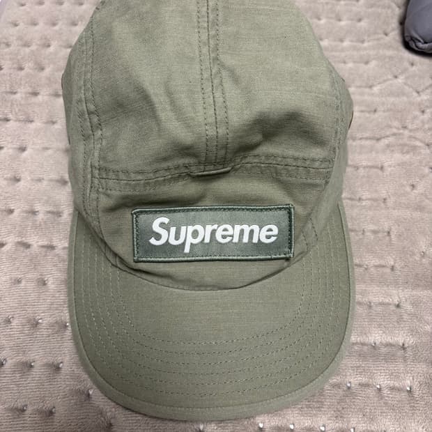 슈프림 캠프캡 카키