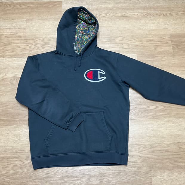 슈프림 챔피온 페이즐리 후드 XL