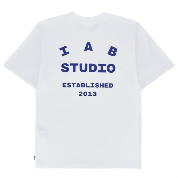아이앱스튜디오 26 아이앱 티셔츠 화이트 네이비 L