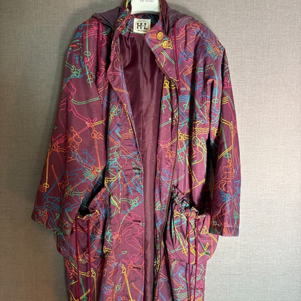 🎨 Henri-Luc Chapuis 빈티지 그래픽 점퍼/프랑스 브랜드