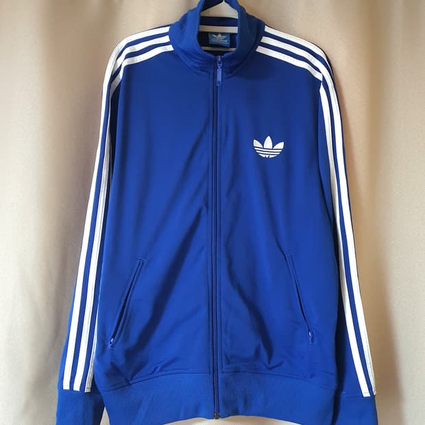 아디다스 파이어버드 블루 트랙탑 져지 105