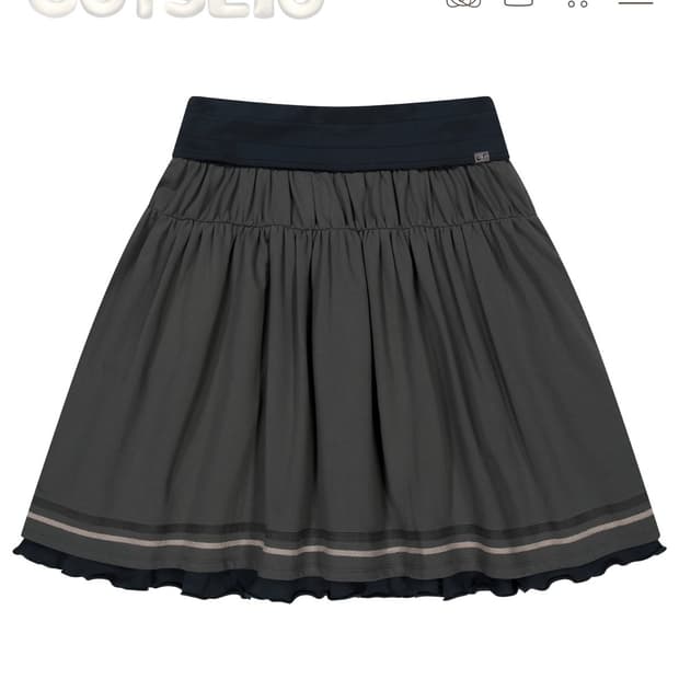 COYSEIO X BLYTHE FOLDING SHIRRING SKIRT