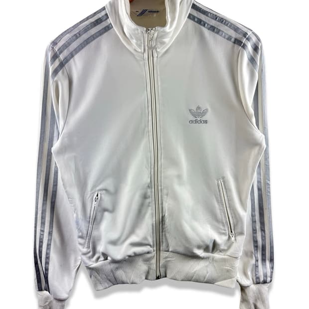 아디다스 화이트 실버 파이어버드 트랙져지2755