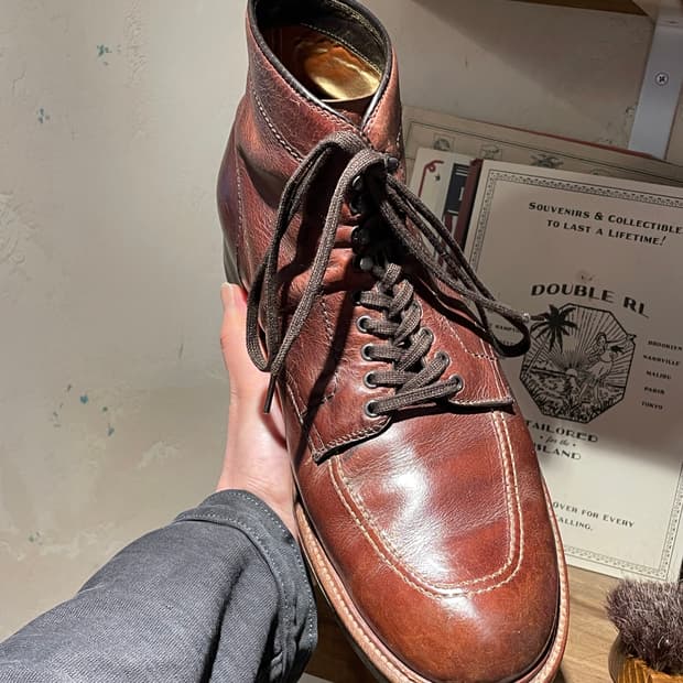 Alden 알든 40510H 브라운 크롬악셀 인디부츠  rrl