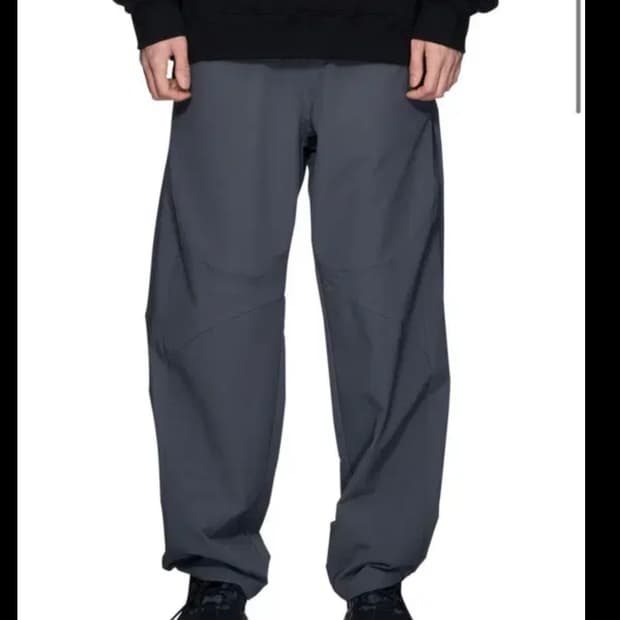 산산기어 사이드 스냅팬츠 차콜 1사이즈