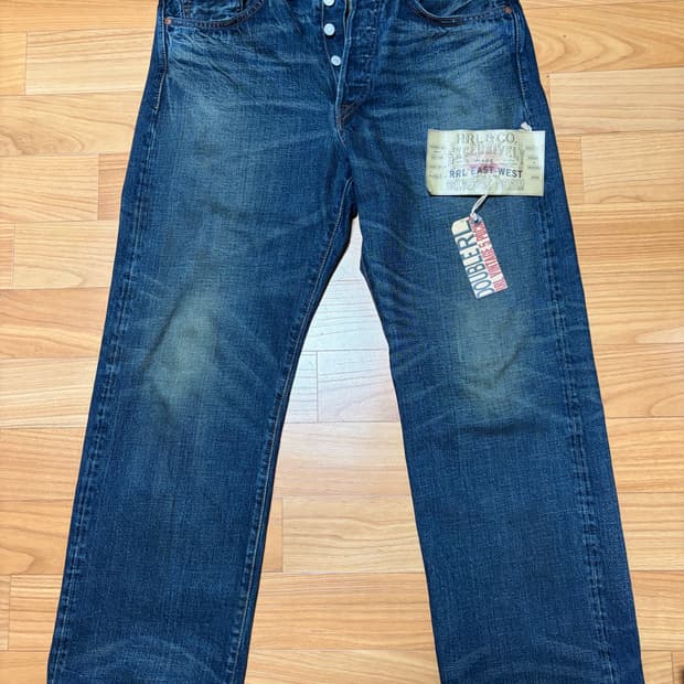 RRL 빈티지 파이브 포켓 기빈스 진 32/30
