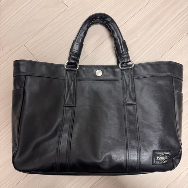 포터 프리스타일 토트백 블랙