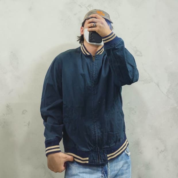 월리스앤반스 코튼 항공점퍼 M0716