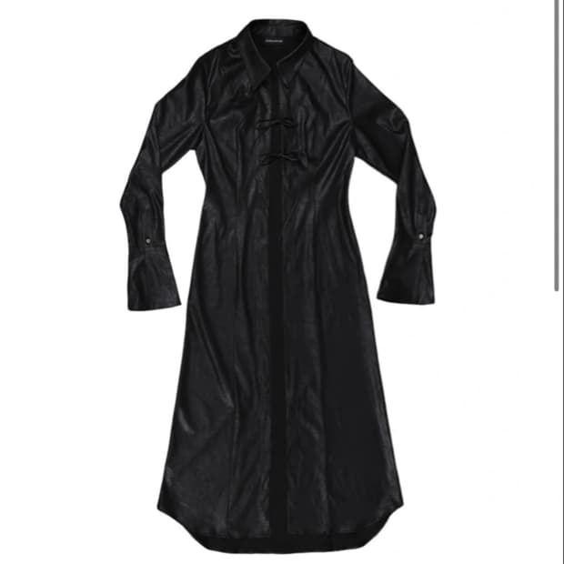 DARLING YOUR BAD MAXI LEATHER SHIRTS