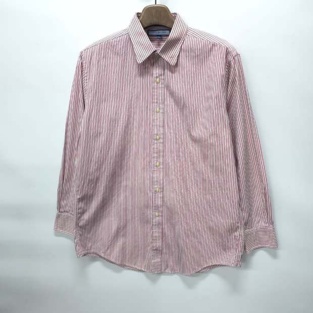 타미힐피거 레드 스트라이프 셔츠 (100~105)