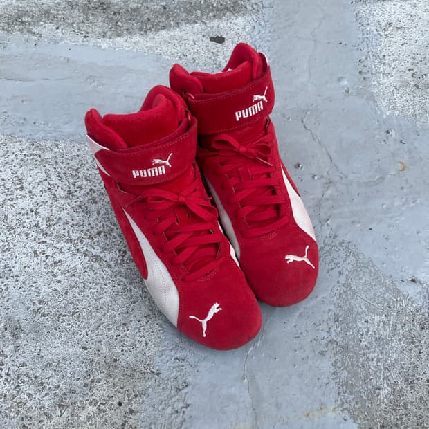푸마 스피드캣 미드 레드