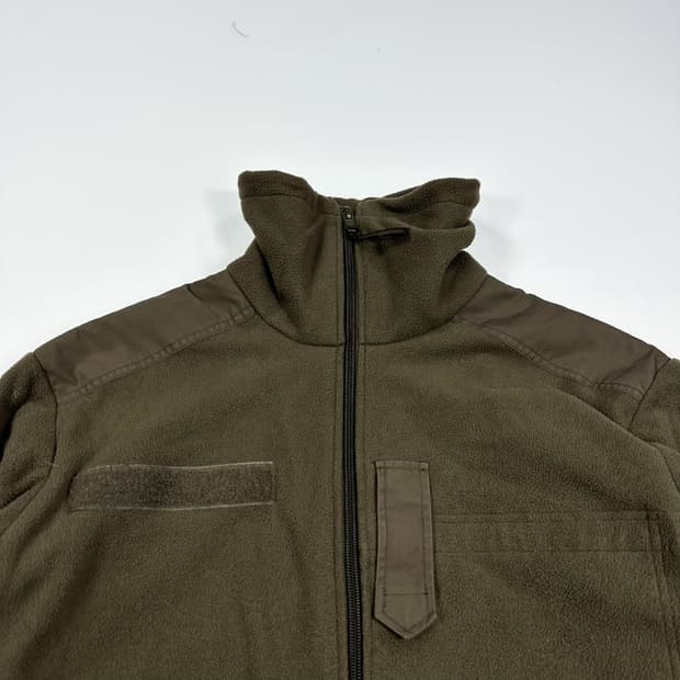 VTG 빈티지 복각 카키 후리스 자켓 (L)