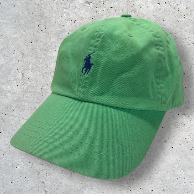 폴로 랄프로렌 포니 그린 볼캡