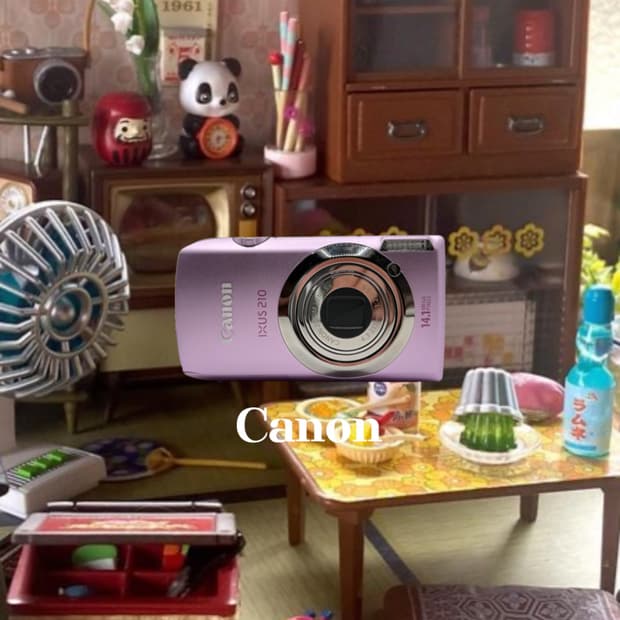 캐논 익서스 ixus 210 핑크 빈티지디카 디지털카메라